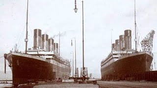 TITANIC and OLYMPIC. But which is which?